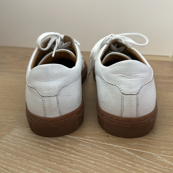 Suitsupply White Leather with gum rubber sole, size 10 - Picture 3 of 8